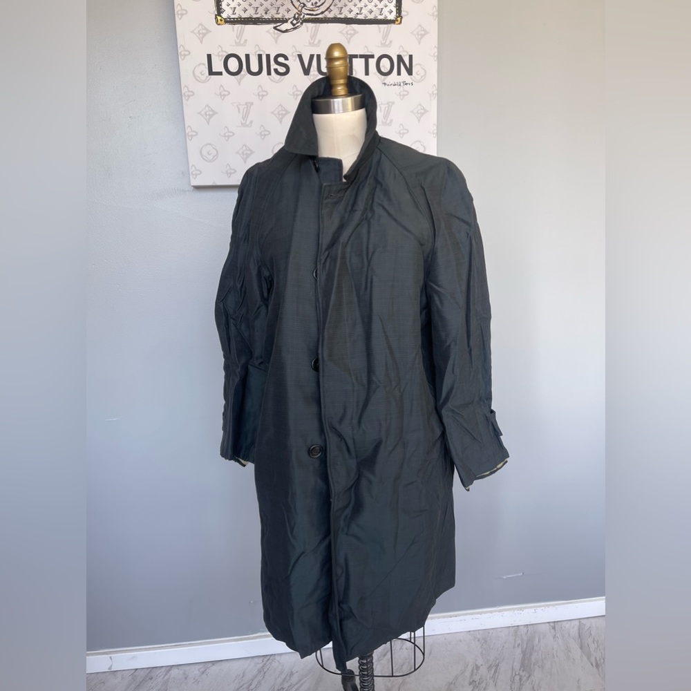 Sears - warm trench coat S/M PR2-17 - Picture 3 of 6
